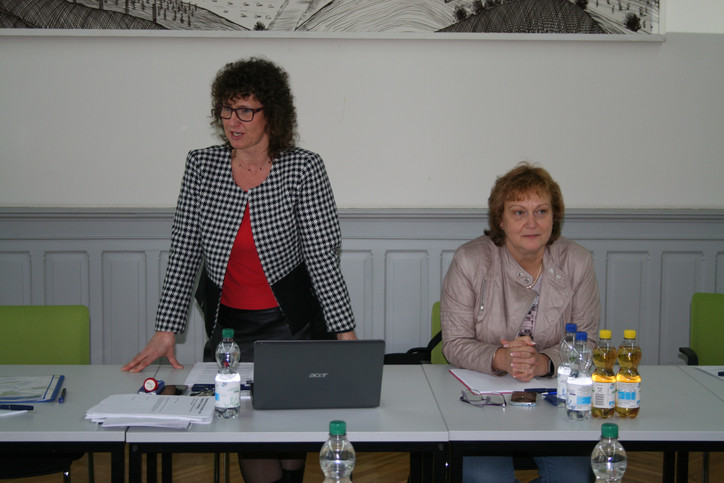 Vorstandsmitglieder v.l. Barbara Zwinkau und Birgit Kirchner