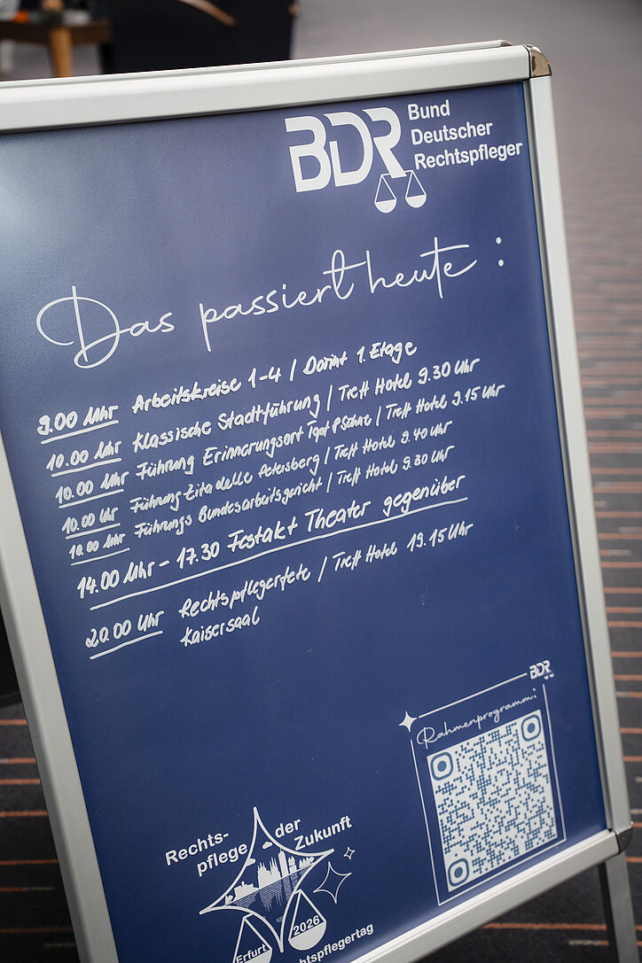 Bundesrechtspflegertag Rahmenprogramm