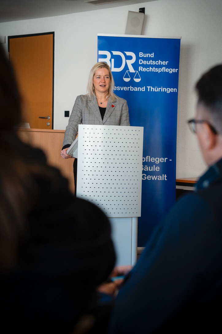 Justizministerin Beate Meißner